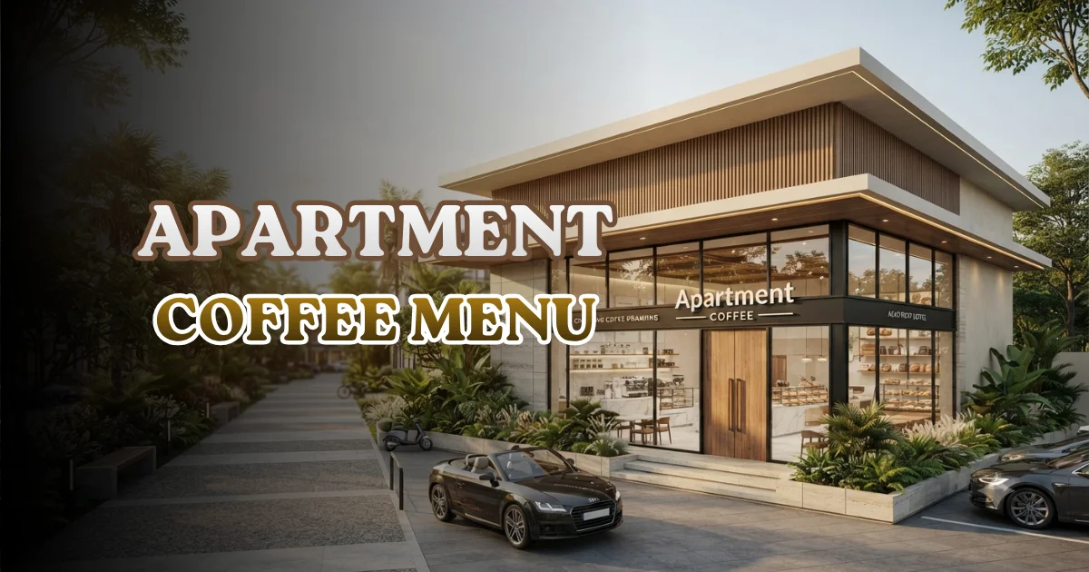 Apartment Coffee Menu Singapore